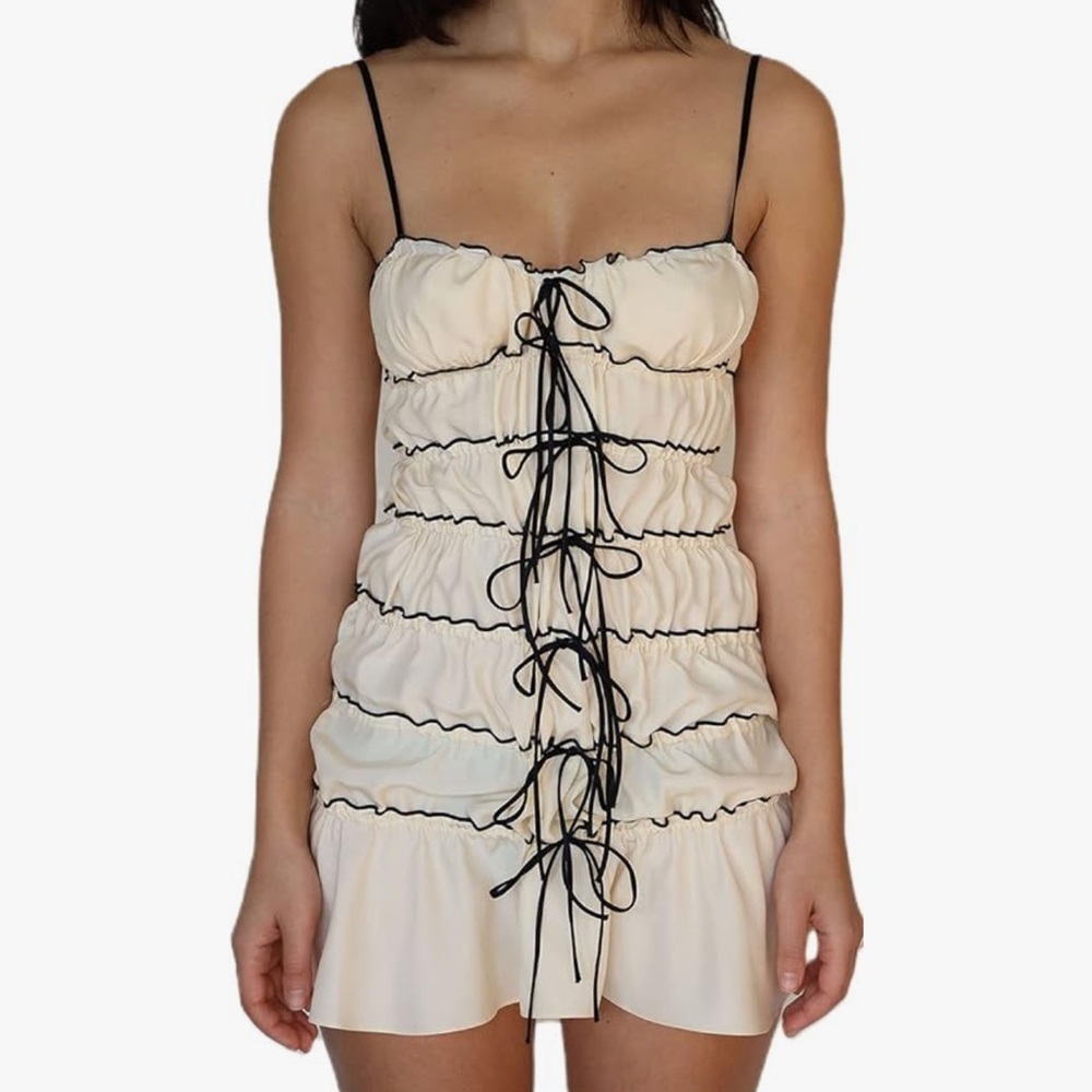 Mirror Palais INSPIRED Ruffle Tunnel Mini